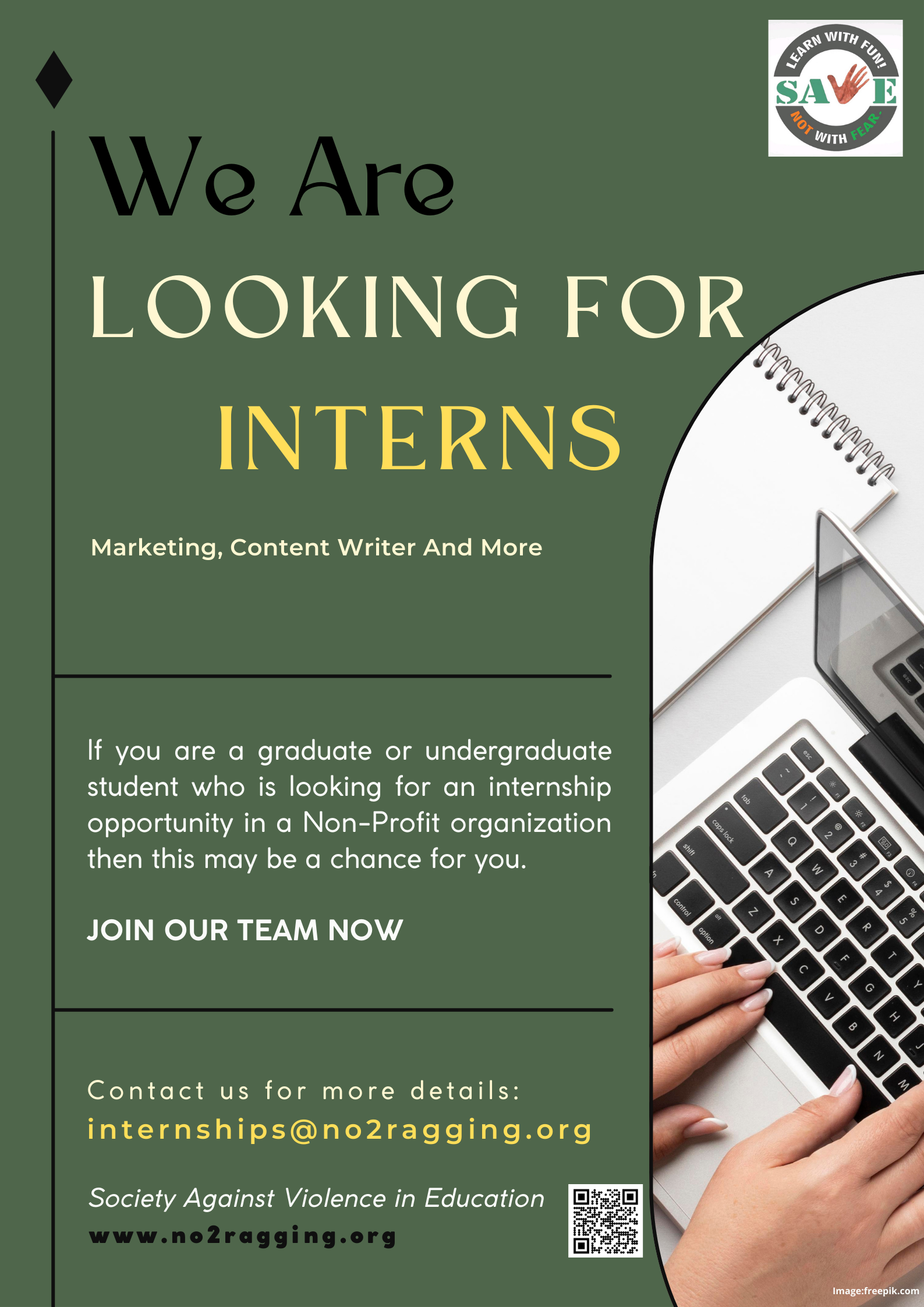 You are currently viewing We are looking for Interns