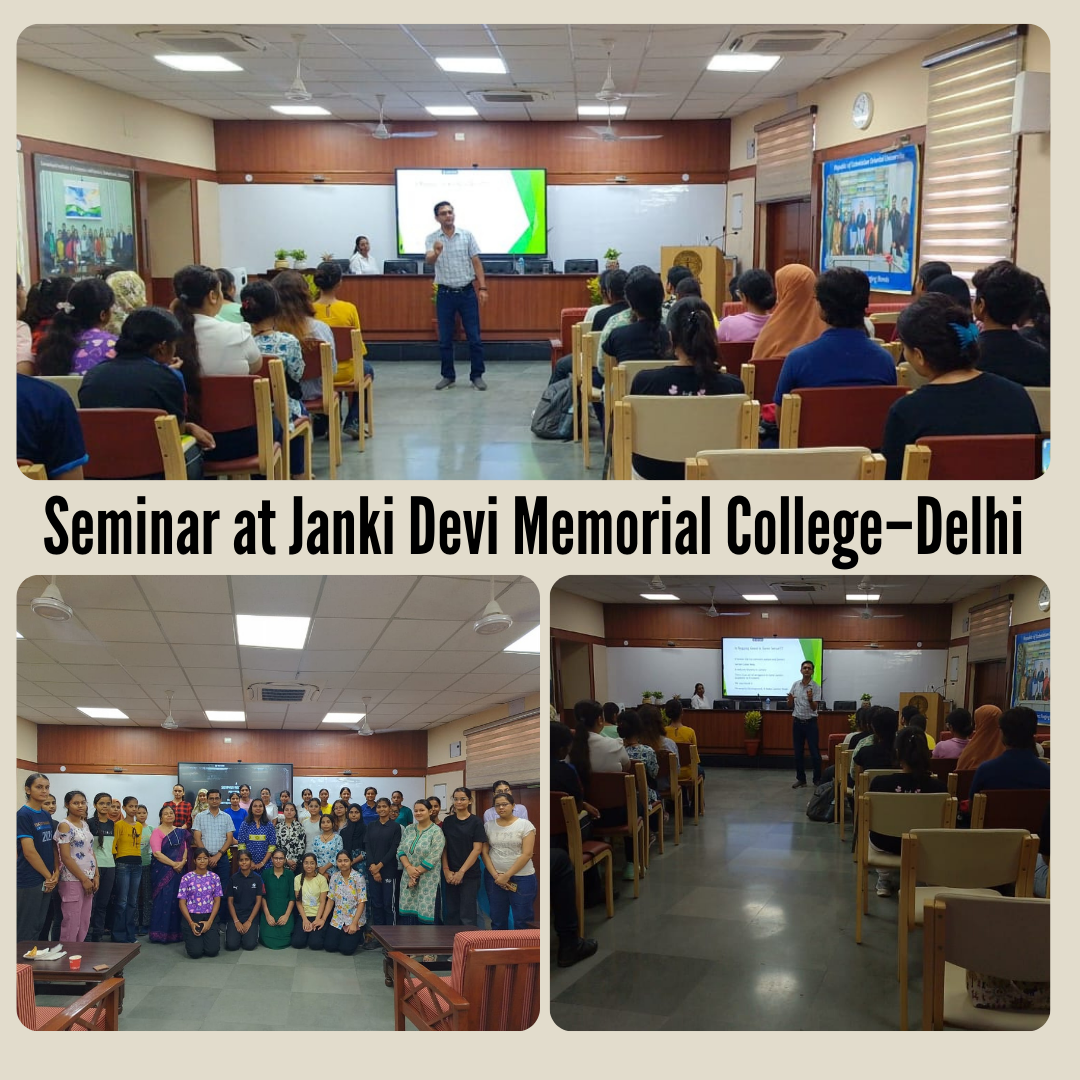 Read more about the article Seminar at Janki Devi Memorial College–Delhi