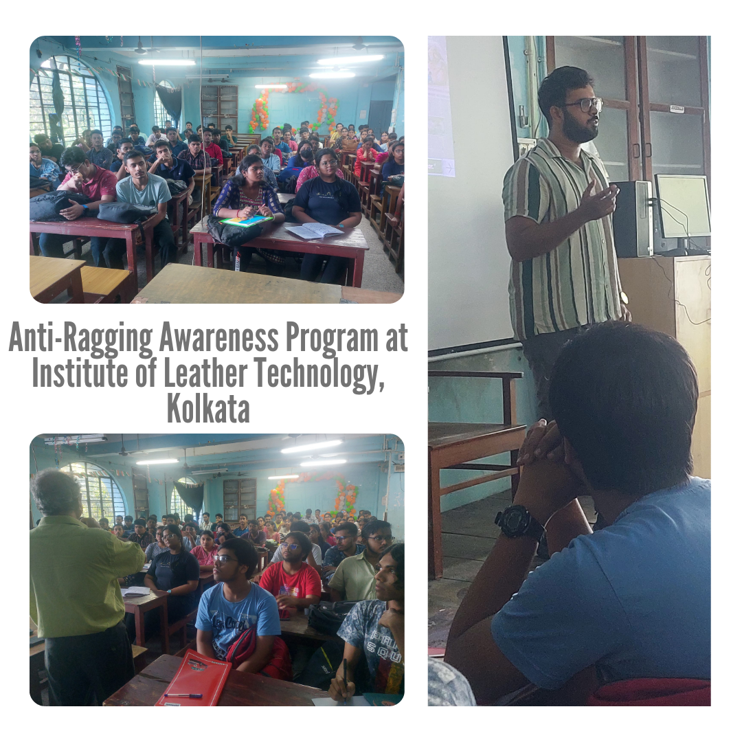 Read more about the article Anti-Ragging Awareness Program at Institute of Leather Technology, Kolkata